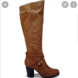 Steve Madden Davvis Knee High Brown Boots size 6.5